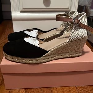 Glories (Made in Spain) Wedge Espadrilles Closed Toe — Size 10